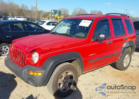2004 Jeep Liberty Sport z USA, uszkodzony, nr VIN 1J4GK48K14W148077